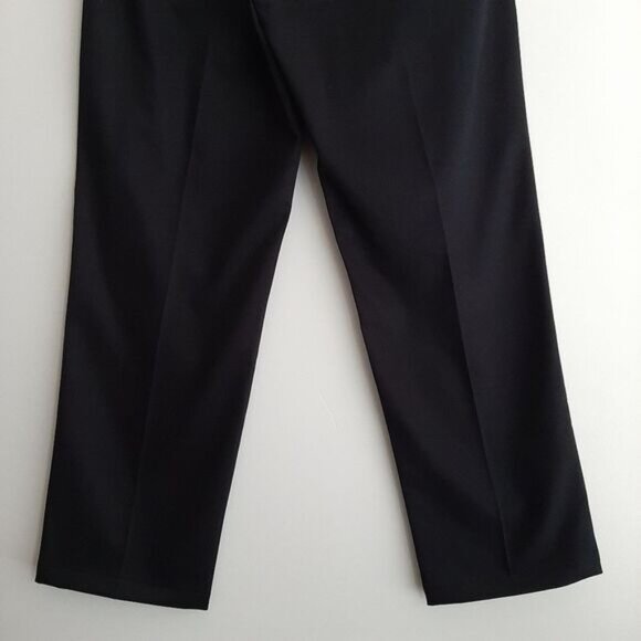 EDDIE BAUER | Relaxed Fit Wrinkle Free Crease Chino Pants Black Men's Sz 31 - Picture 7 of 11